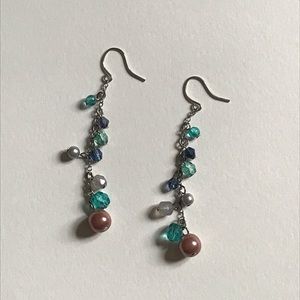Anthropologie Pearl Drop Earrings